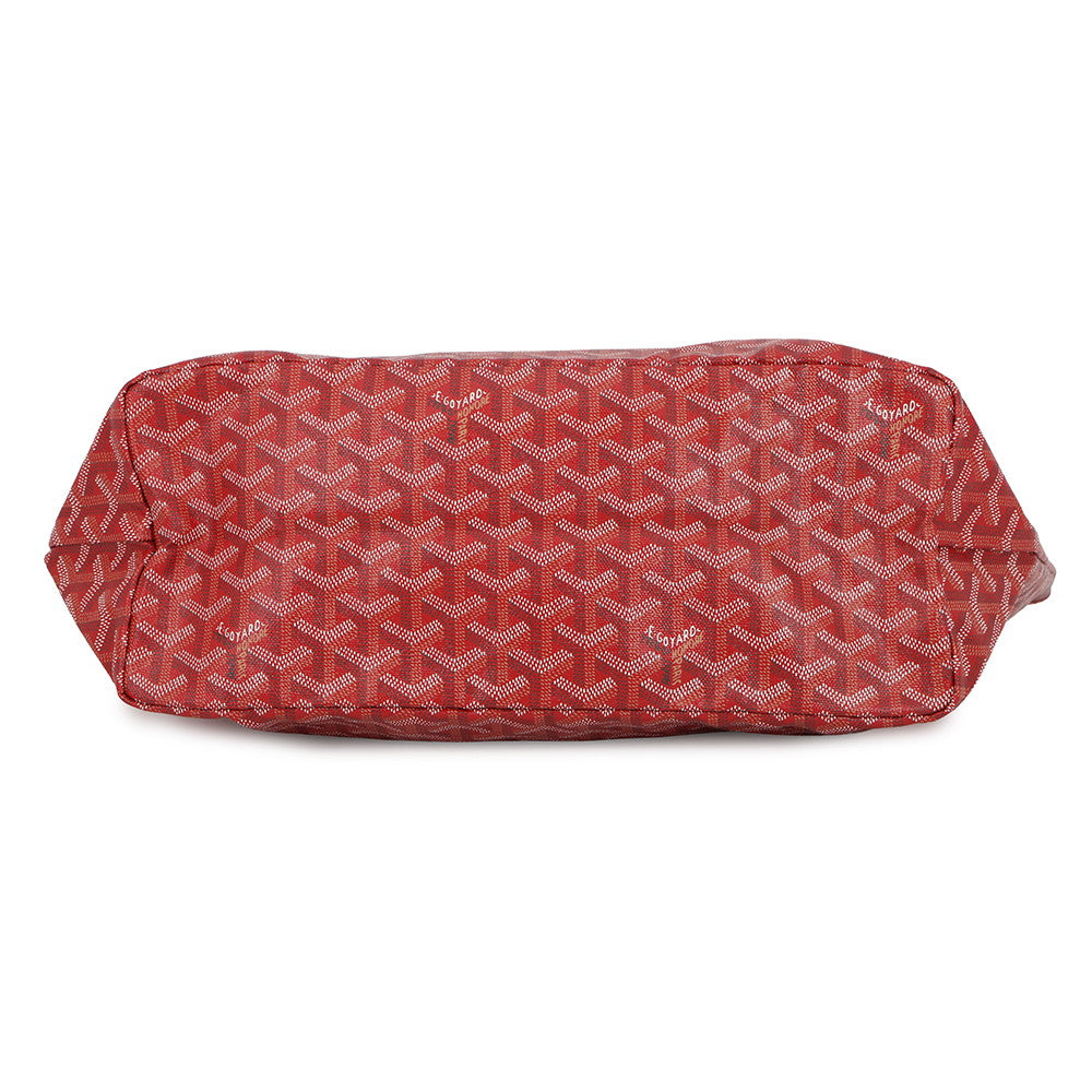GOYARD Saint Louis RedSTLOUIPMLTY02CL02P PVC Leather Size PM