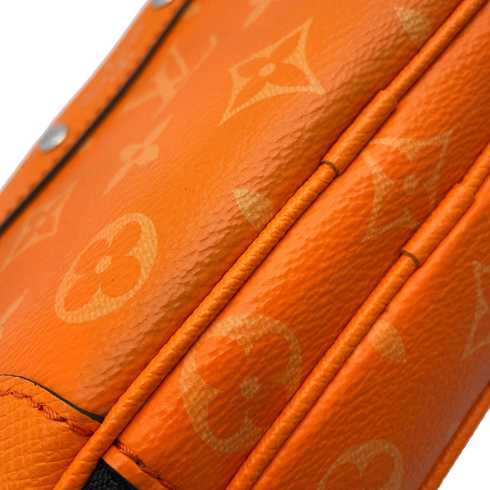 LOUIS VUITTON Alpha Wearable Wallet NV TangerineM31073 Monogram Taigarama