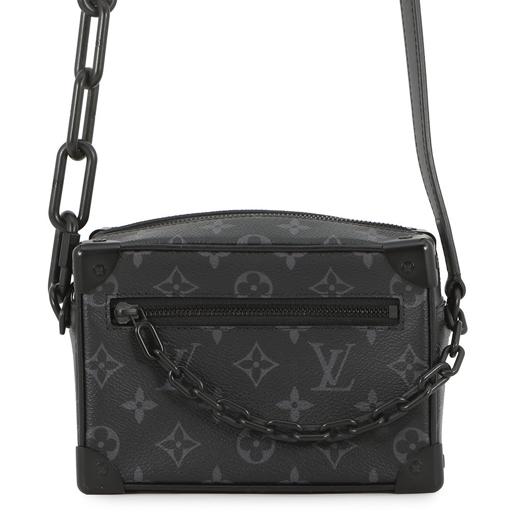 LOUIS VUITTON Mini Soft Trunk NoirM44735 Monogram Eclipse