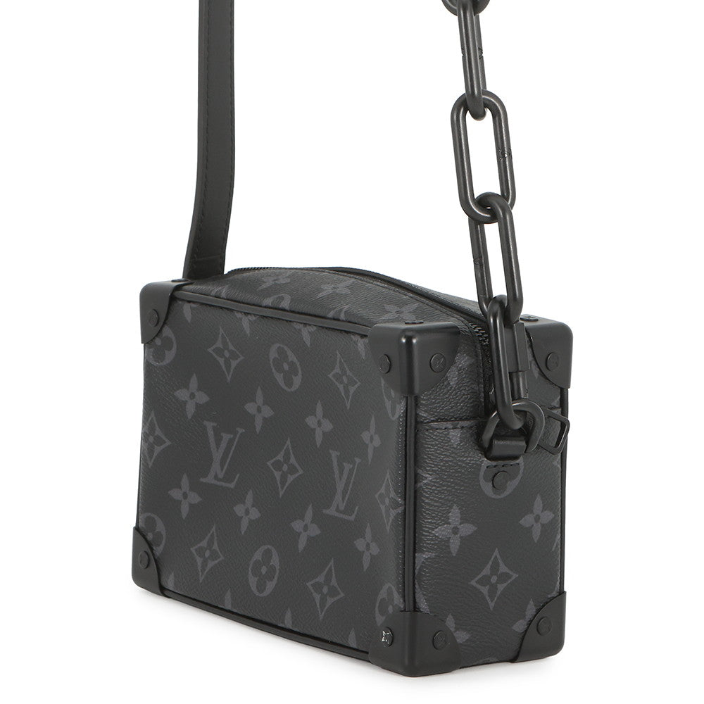 LOUIS VUITTON Mini Soft Trunk NoirM44735 Monogram Eclipse