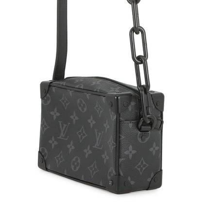 LOUIS VUITTON Mini Soft Trunk NoirM44735 Monogram Eclipse