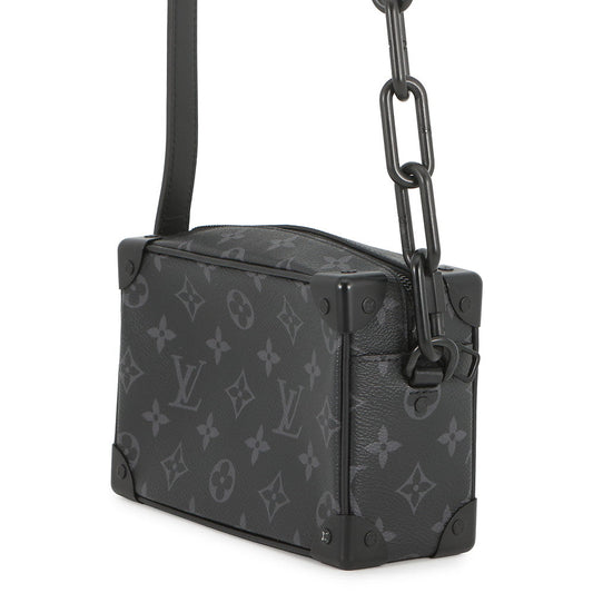 LOUIS VUITTON Mini Soft Trunk NoirM44735 Monogram Eclipse