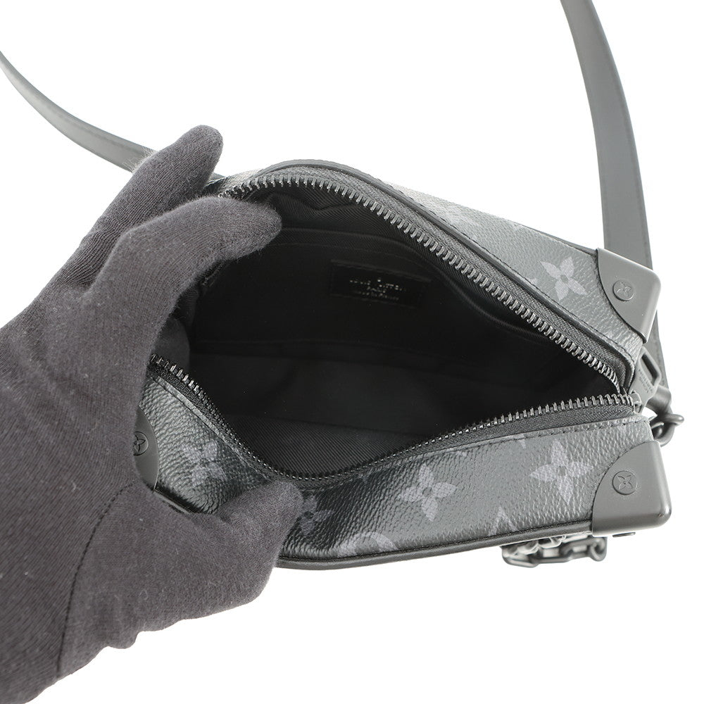 LOUIS VUITTON Mini Soft Trunk NoirM44735 Monogram Eclipse