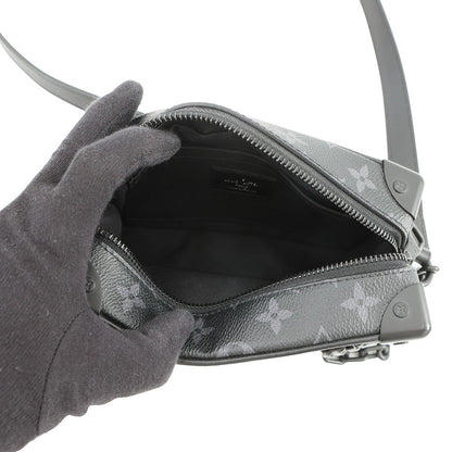 LOUIS VUITTON Mini Soft Trunk NoirM44735 Monogram Eclipse