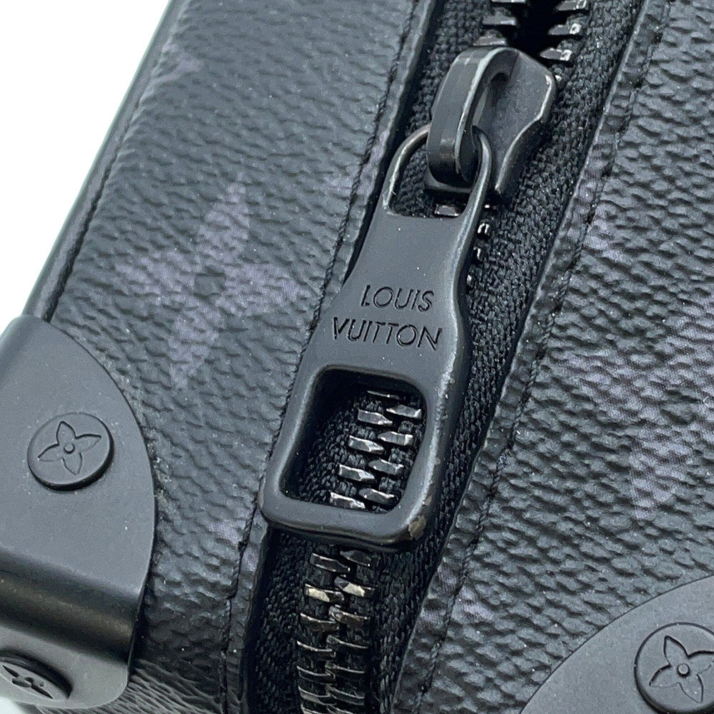 LOUIS VUITTON Mini Soft Trunk NoirM44735 Monogram Eclipse