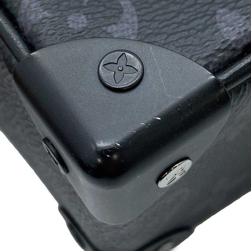LOUIS VUITTON Mini Soft Trunk NoirM44735 Monogram Eclipse