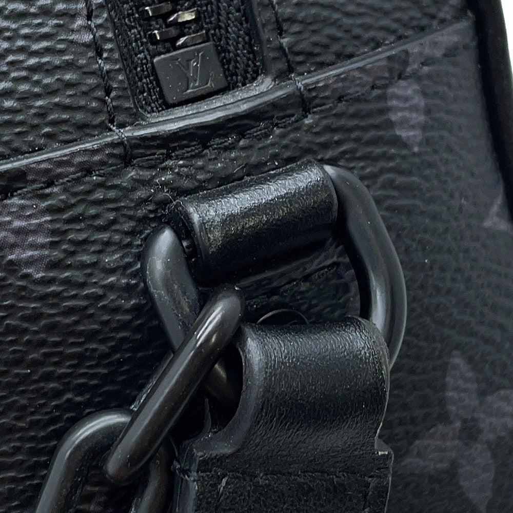 LOUIS VUITTON Mini Soft Trunk NoirM44735 Monogram Eclipse