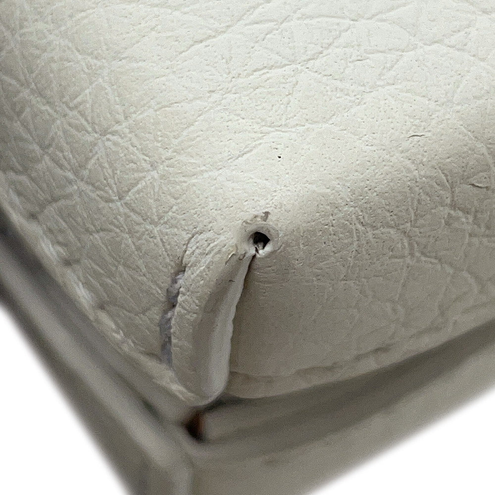 LOUIS VUITTON Soft Trunk / Wallet WhiteM80146 Monogram・Taurillon LV Friend