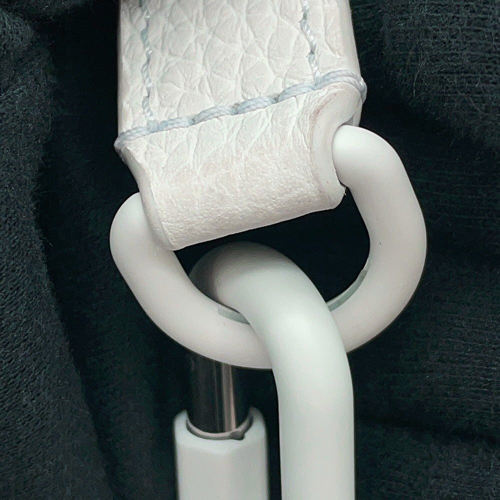 LOUIS VUITTON Soft Trunk / Wallet WhiteM80146 Monogram・Taurillon LV Friend