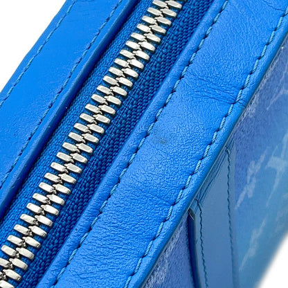 LOUIS VUITTON Crows Collection Soft Trunk Wallet Blue/WhiteM45432 Monogram Clouds