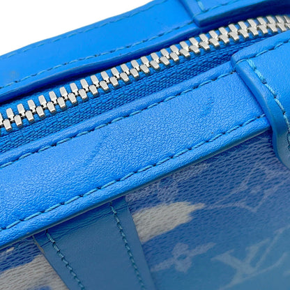 LOUIS VUITTON Crows Collection Soft Trunk Wallet Blue/WhiteM45432 Monogram Clouds