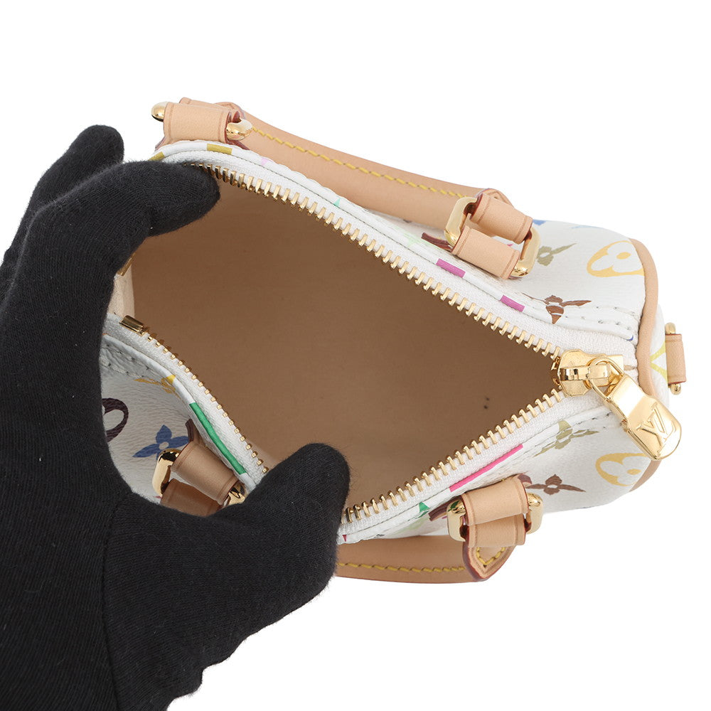 LOUIS VUITTON LV × TM Nano Speedy White/MulticolorM13391 Monogram・Multicolor Size 16