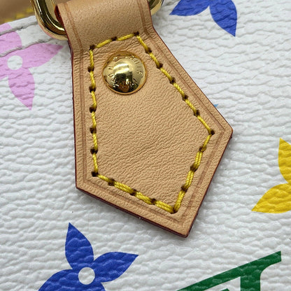 LOUIS VUITTON LV × TM Nano Speedy White/MulticolorM13391 Monogram・Multicolor Size 16