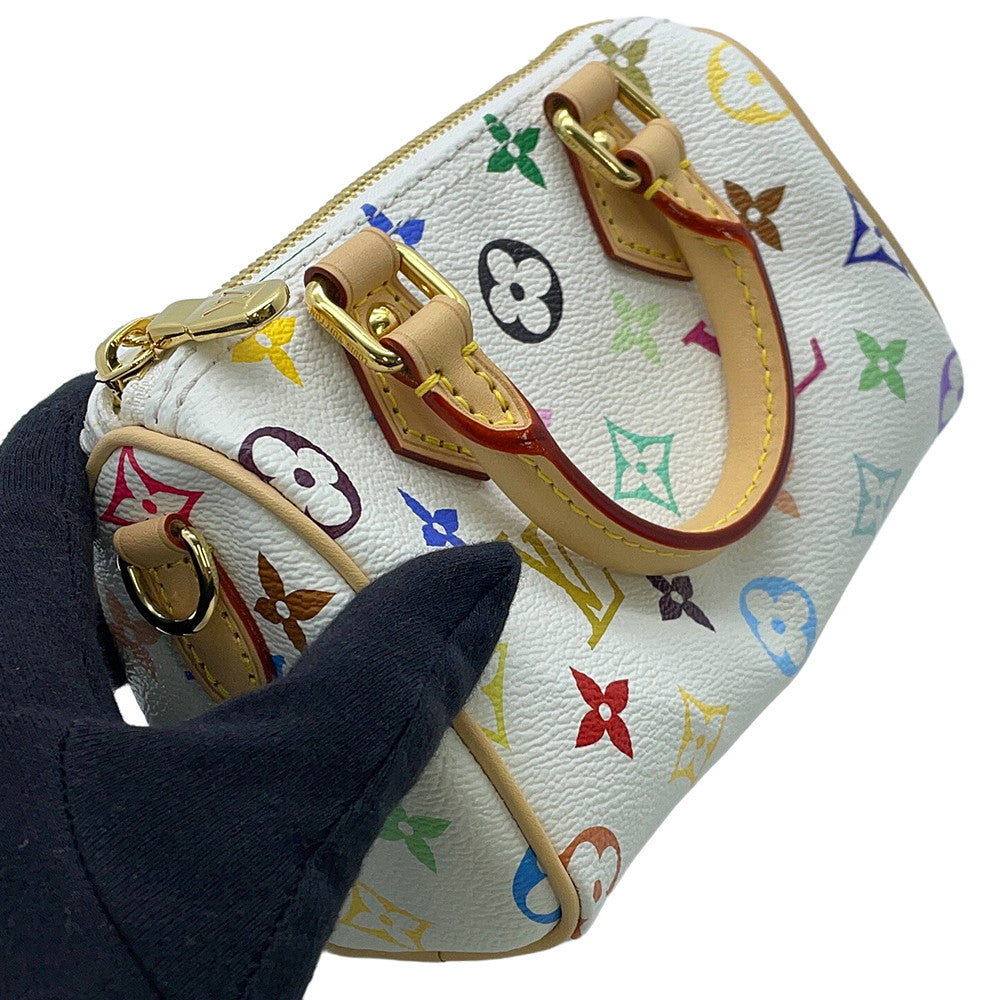 LOUIS VUITTON LV × TM Nano Speedy White/MulticolorM13391 Monogram・Multicolor Size 16