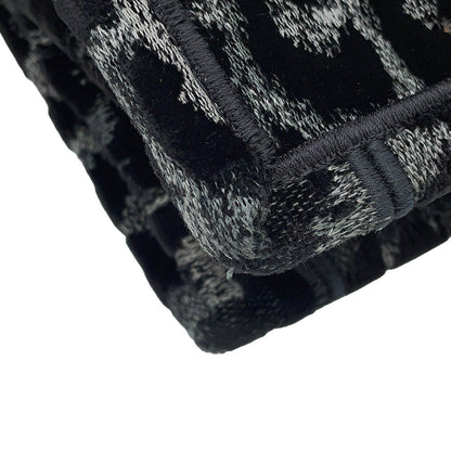 Dior Book tote Black/GrayM1296ZTGT_M932 Velour Size Medium