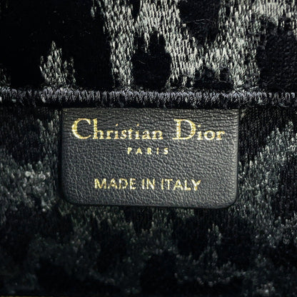 Dior Book tote Black/GrayM1296ZTGT_M932 Velour Size Medium