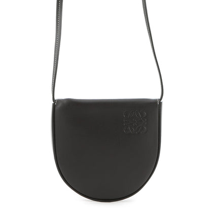 LOEWE heel pouch BlackC661T14X12 Leather Size Small