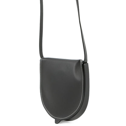 LOEWE heel pouch BlackC661T14X12 Leather Size Small