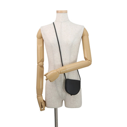 LOEWE heel pouch BlackC661T14X12 Leather Size Small