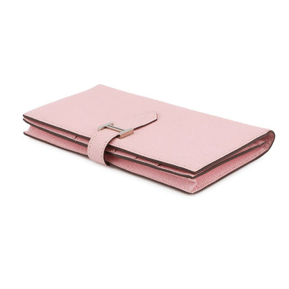 HERMES Beansufla Rose Sakura Chevre Myzore Goatskin