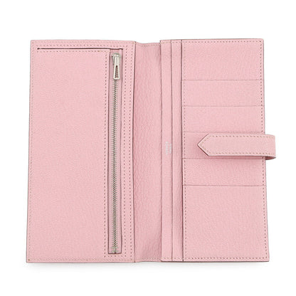 HERMES Beansufla Rose Sakura Chevre Myzore Goatskin