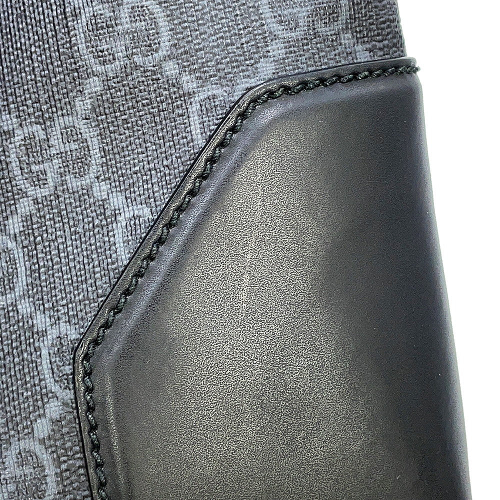 GUCCI GG Supreme messenger bag Black474139 K5ICN 1095 GG Supreme Leather