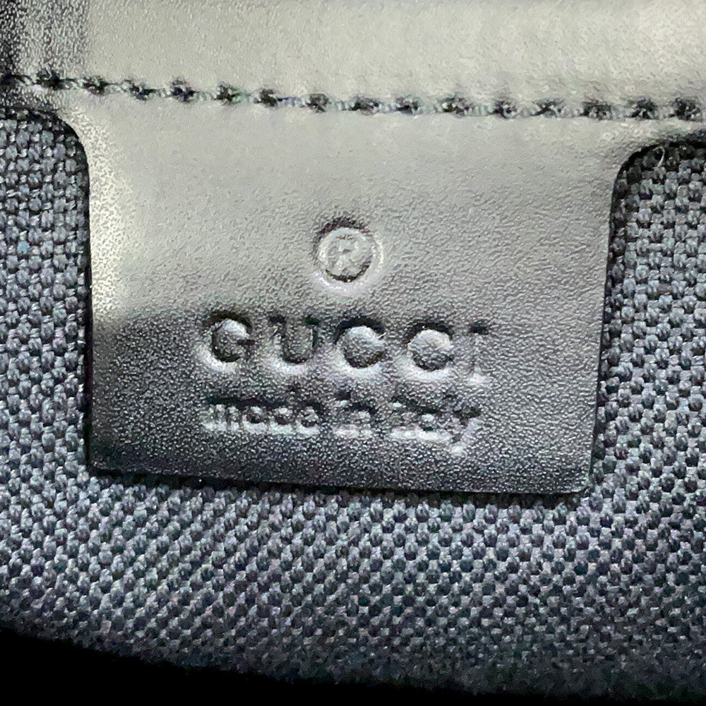 GUCCI GG Supreme messenger bag Black474139 K5ICN 1095 GG Supreme Leather