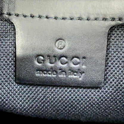 GUCCI GG Supreme messenger bag Black474139 K5ICN 1095 GG Supreme Leather