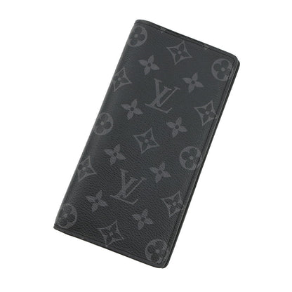LOUIS VUITTON Portefeuille Brazza NoirM61697 Monogram Eclipse