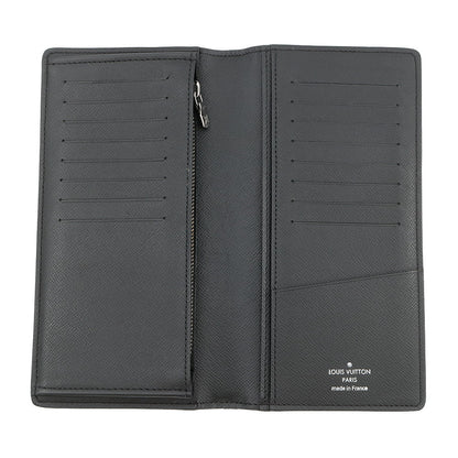 LOUIS VUITTON Portefeuille Brazza NoirM61697 Monogram Eclipse