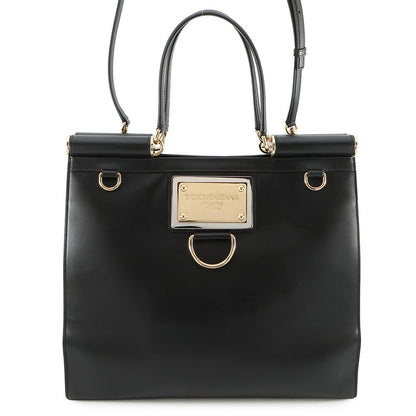 DOLCE&GABBANA 90's Sicily 2-Way Bag BlackBB7016AW57618099 Leather