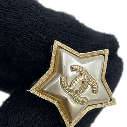 CHANEL Star Motif CC Logo EarringsA99139 Metal