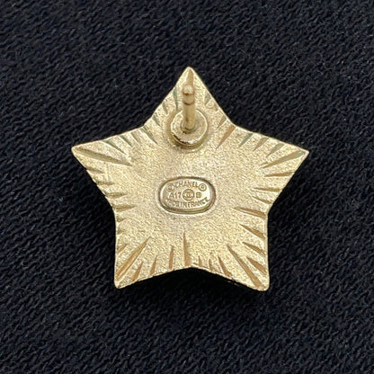 CHANEL Star Motif CC Logo EarringsA99139 Metal