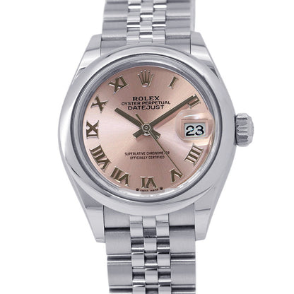 ROLEX Lady-Datejust W28mm Stainless Steel Pink Dial279160