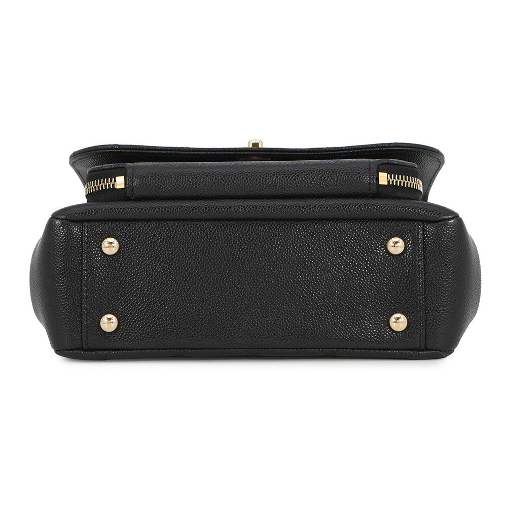 CHANEL Business Affinity Handbag BlackA93749 Caviar Leather
