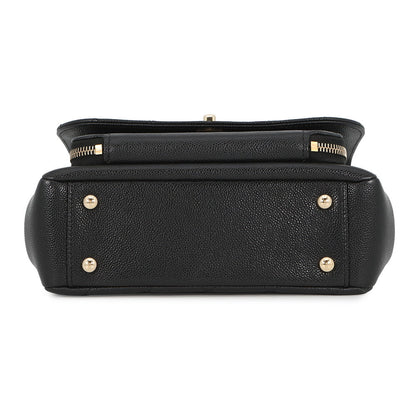 CHANEL Business Affinity Handbag BlackA93749 Caviar Leather