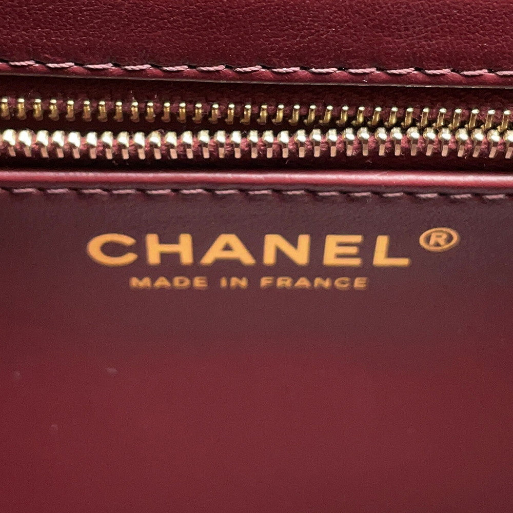 CHANEL Business Affinity Handbag BlackA93749 Caviar Leather