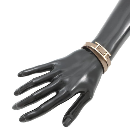 HERMES Be Api de Bourtour Bracelet Size T2 Etoupe/Nata Swift Leather
