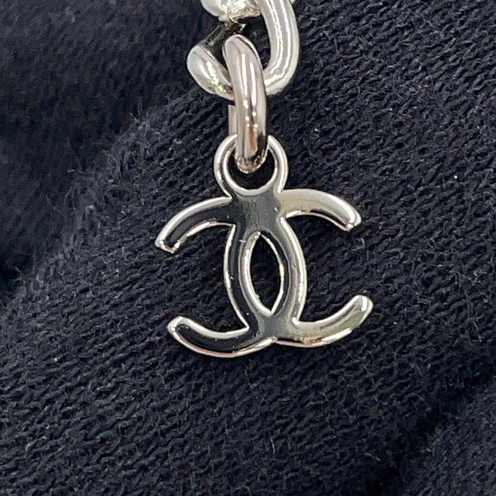 CHANEL CC Logo 7 Motif Chain Choker NecklaceABE255 B18058 NZS81 Metal