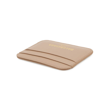 BALENCIAGA CASH2.0 Card Case latté8108992ABGH2621 Calf Leather