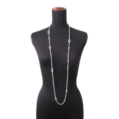 HERMES Chaine d'Ancre Farandole Necklace Size 120 SV925