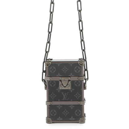 LOUIS VUITTON Trunk Box Shoulder Bag NoirM80222 Monogram Eclipse Metal
