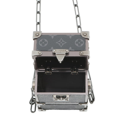 LOUIS VUITTON Trunk Box Shoulder Bag NoirM80222 Monogram Eclipse Metal