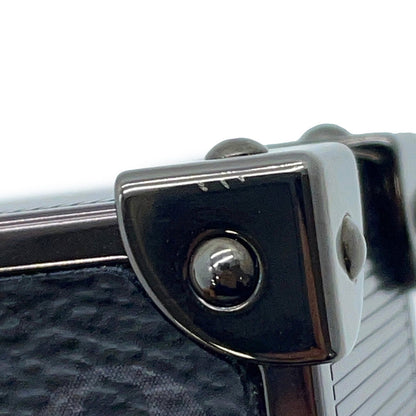 LOUIS VUITTON Trunk Box Shoulder Bag NoirM80222 Monogram Eclipse Metal