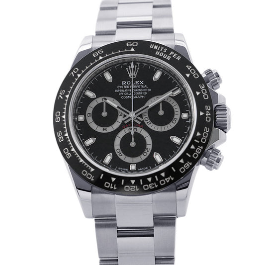 ROLEX Cosmograph Daytona W40mm Stainless Steel Black Dial116500LN