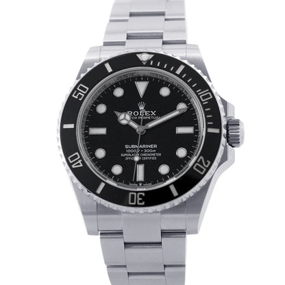 ROLEX Submariner No-Date W41mm Stainless Steel Black Dial124060