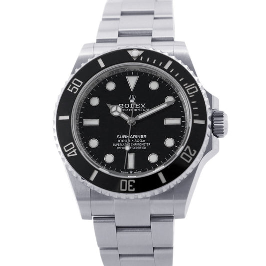 ROLEX Submariner No-Date W41mm Stainless Steel Black Dial124060