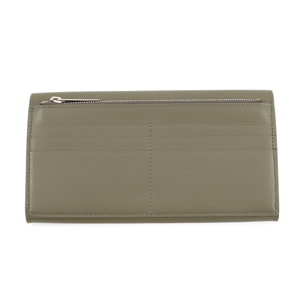 BALENCIAGA Envelope Long Wallet Card Holder Japan Limited Edition Army Green7861712AABX3262 Smooth Calf Leather