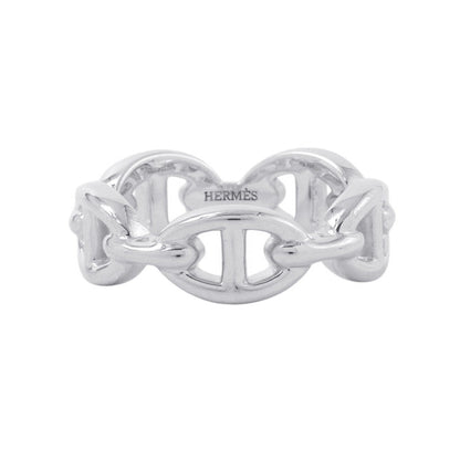 HERMES Chaine d'Ancre Anchene Ring Size PM/54/#14 SV925
