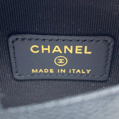 CHANEL Matelasse Mini ChainClutch BlackAP4744 Caviar Leather